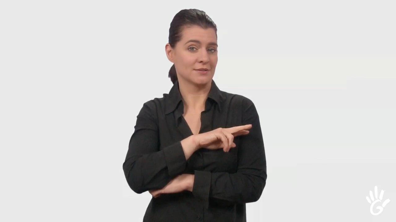 Gebärde für Geduld Gebärde für Geduld