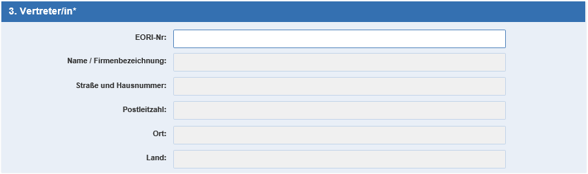 Binding tariff information description of application box number 3: Representative Binding tariff information description of application box number 3: Representative