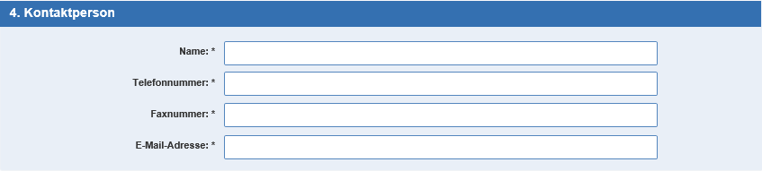 Binding tariff information description of application box number 4: Contact person Binding tariff information description of application box number 4: Contact person